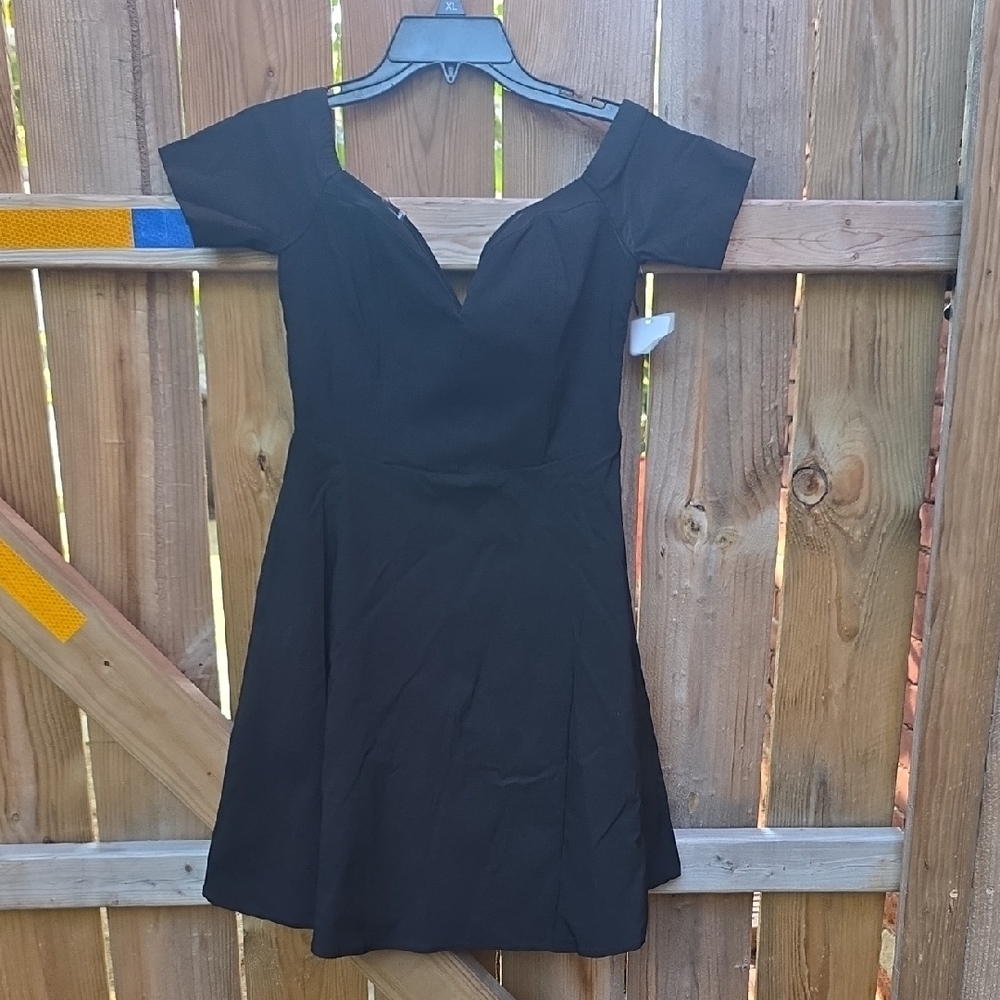 Xtaren Black Mini Dress